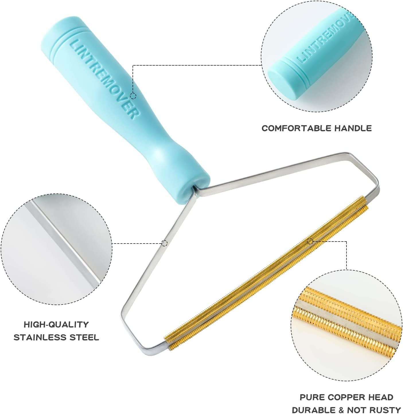 Pet hair remover & Lint scraper